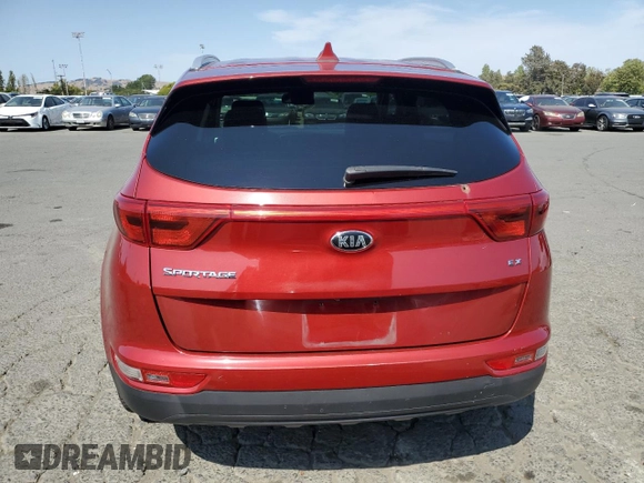 2017 Kia Sportage EX with VIN KNDPN3AC2H7283241, listed as a Copart auction lot 60230655 with 150,443 mi miles and Clean title. Bid and sale history available at DreamBid. Image 6.