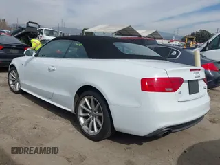 2016 Audi A5 Premium with VIN WAUD2AFH7GN001378, listed as a IAAI auction lot 41599516 with 62,266 mi miles and . Bid and sale history available at DreamBid. Image 3.
