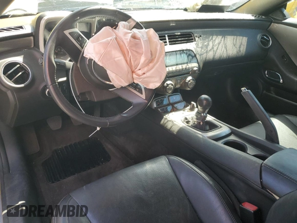 2010 Chevrolet Camaro 2LT with VIN 2G1FG1EV3A9100500, listed as a Copart auction lot 57343735 with 108,434 mi miles and Salvage title. Bid and sale history available at DreamBid. Image 8.