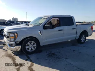 2023 Ford F-150 XL with VIN 1FTEW1C83PKD23548, listed as a Copart auction lot 50247245 with 47,146 mi miles and Salvage title. Bid and sale history available at DreamBid. Image 1.