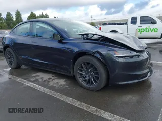 2025 Tesla Model 3 Long Range with VIN 5YJ3E1EB4SF874936, listed as a IAAI auction lot 41157464 with 5,331 mi miles and . Bid and sale history available at DreamBid. Image 1.