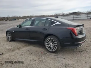 2020 Cadillac CT5 Premium Luxury with VIN 1G6DN5RK5L0151850, listed as a Copart auction lot 43774695 with 44,729 mi miles and Salvage Title. Bid and sale history available at DreamBid. Image 2.