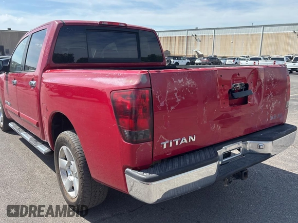 2006 Nissan Titan LE with VIN 1N6BA07A06N530725, listed as a Copart auction lot 53902565 with 137,133 mi miles and Clean Title. Bid and sale history available at DreamBid. Image 3.