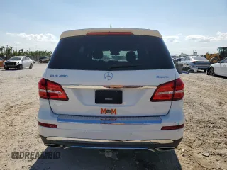 2019 Mercedes-Benz GLS 450 with VIN 4JGDF6EE8KB227057, listed as a Copart auction lot 56488054 with 57,254 mi miles and . Bid and sale history available at DreamBid. Image 6.