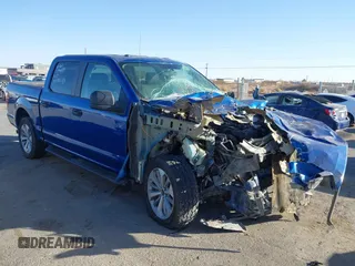 2017 Ford F-150 XL with VIN 1FTEW1EF6HKE12236, listed as a IAAI auction lot 41351158 with 167,433 mi miles. Bid and sale history available at carsss.com. Image 1.