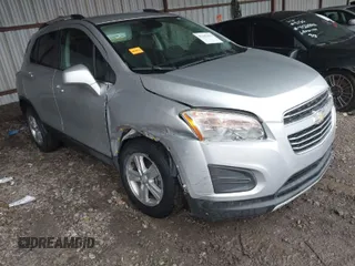 2015 Chevrolet Trax LT with VIN KL7CJLSB1FB082471, listed as a IAAI auction lot 41442413 with 91,520 mi miles. Bid and sale history available at carsss.com. Image 1.