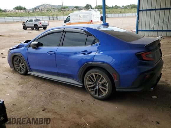 2022 Subaru WRX Premium with VIN JF1VBAF6XN9027748, listed as a Copart auction lot 61966665 with 45,174 mi miles and Salvage title. Bid and sale history available at DreamBid. Image 2.