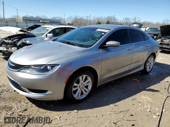 2016 Chrysler 200 Limited with VIN 1C3CCCAB1GN127282, listed as a Copart auction lot 47011815 with 138,530 mi miles and Non Repairable. Bid and sale history available at carsss.com. Image 1.