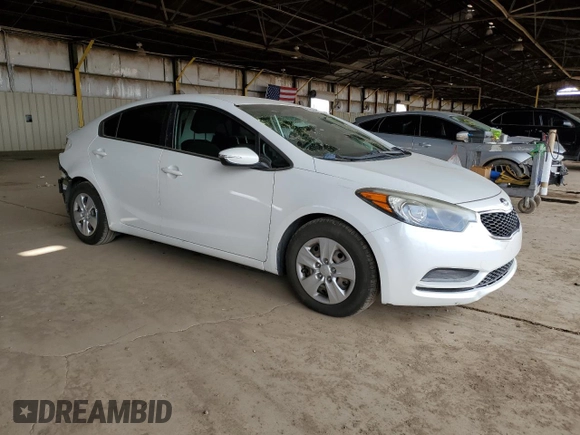 2015 Kia Forte LX with VIN KNAFX4A64F5430123, listed as a Copart auction lot 51445745 with 65,930 mi miles and Salvage Title. Bid and sale history available at carsss.com. Image 4.