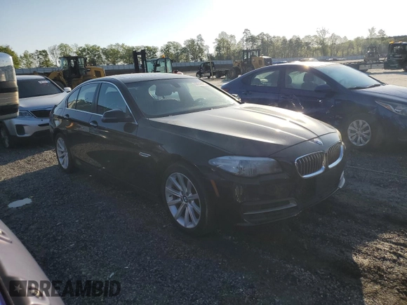 2014 BMW 5 Series 535i xDrive with VIN WBA5B3C54ED531434, listed as a Copart auction lot 52218885 with 166,266 mi miles and Clean Title. Bid and sale history available at carsss.com. Image 4.