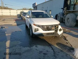 2023 Hyundai Tucson SEL with VIN 5NMJB3AE3PH207969, listed as a Copart auction lot 48477695 with 34,422 mi miles and Salvage Title. Bid and sale history available at DreamBid. Image 16.