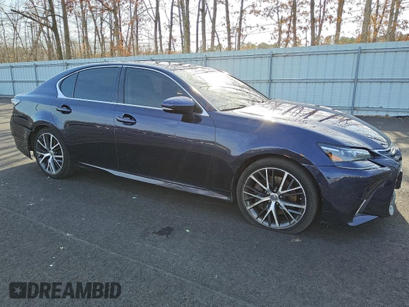 2016 Lexus GS 350 with VIN JTHCZ1BL9GA004129, listed as a Copart auction lot 47600115 with 93,796 mi miles and Clean Title. Bid and sale history available at DreamBid. Image 4.