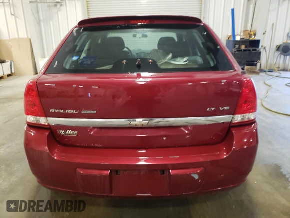2006 Chevrolet Malibu Maxx LT with VIN 1G1ZT61836F270201, listed as a Copart auction lot 84674894 with 107,725 mi miles and Clean Title. Bid and sale history available at carsss.com. Image 6.