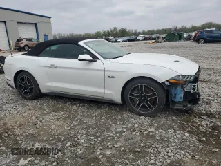 2019 Ford Mustang GT Premium with VIN 1FATP8FF9K5150235, listed as a Copart auction lot 51669425 with 83,278 mi miles and Salvage Title. Bid and sale history available at carsss.com. Image 4.