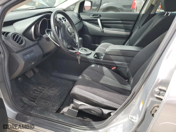 2011 Mazda CX-7 i SV with VIN JM3ER2A53B0396159, listed as a Copart auction lot 49671495 with 126,959 mi miles and Salvage Title. Bid and sale history available at carsss.com. Image 7.