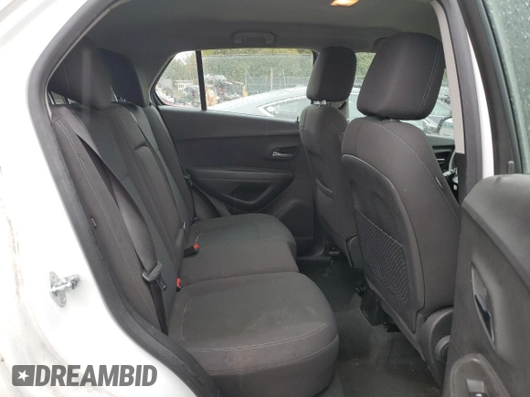 2015 Chevrolet Trax LS with VIN KL7CJKSB9FB247841, listed as a Copart auction lot 71602034 with 124,350 mi miles and Salvage Title. Bid and sale history available at carsss.com. Image 11.