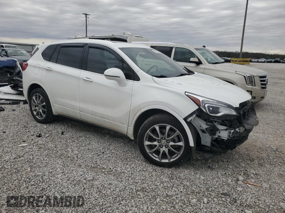 2020 Buick Envision Essence with VIN LRBFX2SA0LD199795, listed as a Copart auction lot 47567885 with 63,738 mi miles and Salvage Title. Bid and sale history available at DreamBid. Image 4.