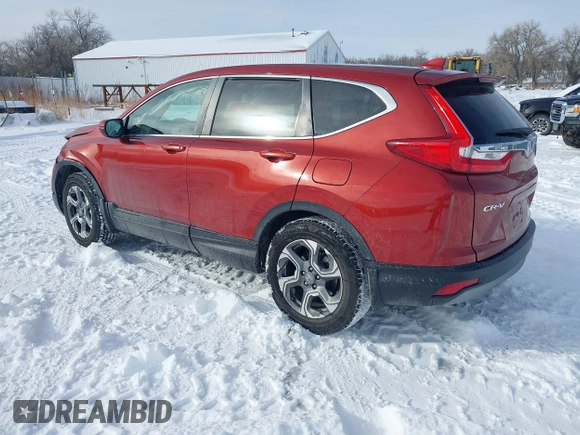2017 Honda CR-V EX with VIN 2HKRW2H53HH658430, listed as a IAAI auction lot 41483424 with 31,883 mi miles. Bid and sale history available at carsss.com. Image 3.