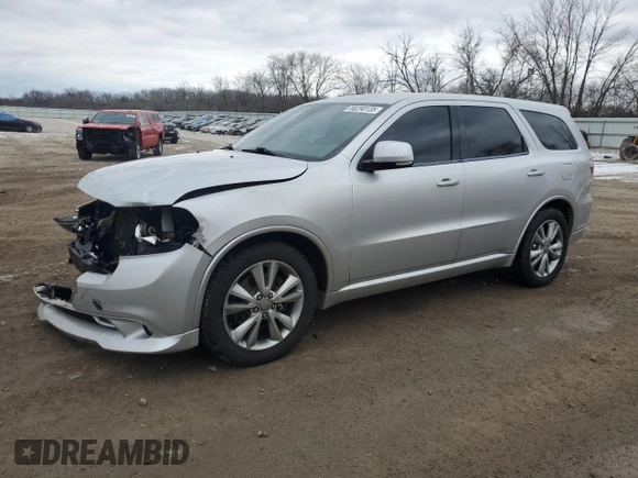 2011 Dodge Durango R/T with VIN 1D4SE6GT7BC684868, listed as a Copart auction lot 88290135 with 110,827 mi miles and Non repairable. Bid and sale history available at DreamBid. Image 1.