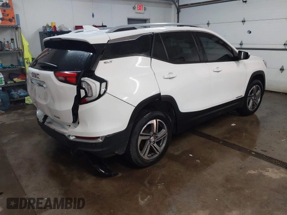 2018 GMC Terrain SLT with VIN 3GKALVEVXJL319704, listed as a IAAI auction lot 41595936 with 71,720 mi miles. Bid and sale history available at carsss.com. Image 4.