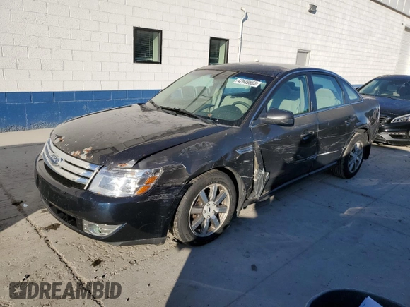 2008 Ford Taurus SEL with VIN 1FAHP27W98G156681, listed as a Copart auction lot 42649855 with 254,020 mi miles and Salvage Title. Bid and sale history available at carsss.com. Image 1.