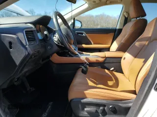 2022 Lexus RX 350 with VIN 2T2HZMDA7NC322095, listed as a Copart auction lot 49484325 with 124,042 mi miles and Salvage Title. Bid and sale history available at DreamBid. Image 7.