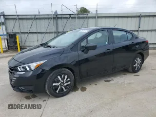 2024 Nissan Versa S with VIN 3N1CN8DVXRL877357, listed as a Copart auction lot 55453295 with 38,725 mi miles and Clean Title. Bid and sale history available at DreamBid. Image 1.