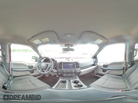 2020 Ford F-150 XL with VIN 1FTEW1E50LKF31657, listed as a Copart auction lot 59085335 with 58,395 mi miles and Salvage title. Bid and sale history available at DreamBid. Image 14.