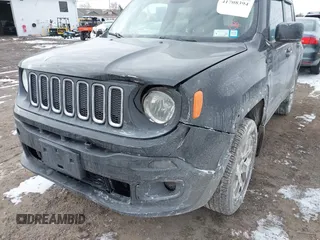 2016 Jeep Renegade Latitude with VIN ZACCJBBTXGPC51013, listed as a IAAI auction lot 41708394 with 150,512 mi miles. Bid and sale history available at carsss.com. Image 18.