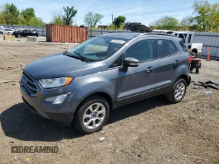 2018 Ford EcoSport SE z VIN MAJ6P1UL7JC192460, wystawiony jako Copart lot #56304555 z przebiegiem 51 878 mil mil oraz Szkoda całkowita • Salvage title. Historia ofert i sprzedaży dostępna na DreamBid. Obrazek 1.
