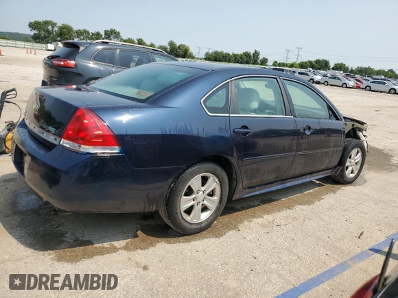 2012 Chevrolet Impala LS Fleet with VIN 2G1WF5E37C1163531, listed as a Copart auction lot 60451155 with 115,087 mi miles and Salvage title. Bid and sale history available at DreamBid. Image 3.