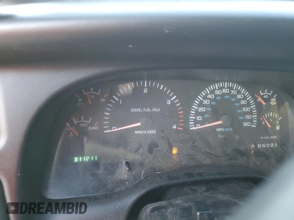 1999 Dodge Ram 2500 with VIN 3B7KC2367XG112716, listed as a Copart auction lot 84625064 with 311,211 mi miles and Salvage Title. Bid and sale history available at carsss.com. Image 9.
