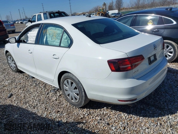 2016 Volkswagen Jetta Sedan 1.4T S w/Technology with VIN 3VW267AJ5GM249423, listed as a IAAI auction lot 41867790 with 61,979 mi miles. Bid and sale history available at carsss.com. Image 3.