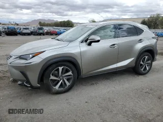 2018 Lexus NX with VIN JTJYARBZ7J2107887, listed as a Copart auction lot 49122555 with 6,192 mi miles and Salvage Title. Bid and sale history available at carsss.com. Image 1.