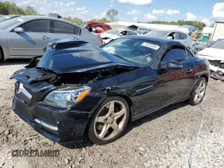 2013 Mercedes-Benz SLK-Class SLK 350 with VIN WDDPK5HA7DF049675, listed as a Copart auction lot 72835584 with 0 mi miles and Salvage Title. Bid and sale history available at carsss.com. Image 1.