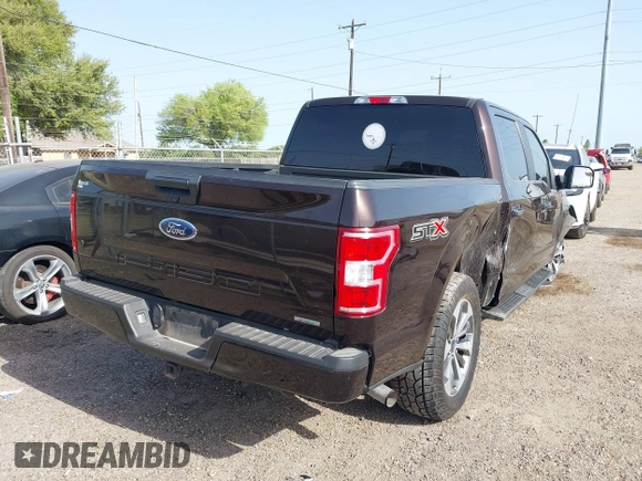 2020 Ford F-150 XL with VIN 1FTEW1CP9LKE86352, listed as a IAAI auction lot 41852921 with 64,315 mi miles and . Bid and sale history available at DreamBid. Image 4.