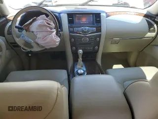 2016 Infiniti QX80 with VIN JN8AZ2NE6G9125444, listed as a Copart auction lot 68995944 with 75,093 mi miles and Salvage Title. Bid and sale history available at carsss.com. Image 8.