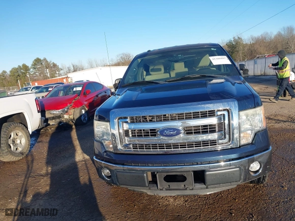 2013 Ford F-150 XL with VIN 1FTEW1CM5DKE14281, listed as a IAAI auction lot 41388885 with 80,993 mi miles. Bid and sale history available at carsss.com. Image 12.