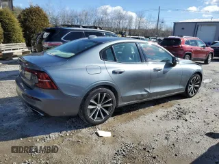 2021 Volvo S60 Momentum with VIN 7JR102TZ2MG108967, listed as a Copart auction lot 44041804 with 57,877 mi miles. Bid and sale history available at carsss.com. Image 3.