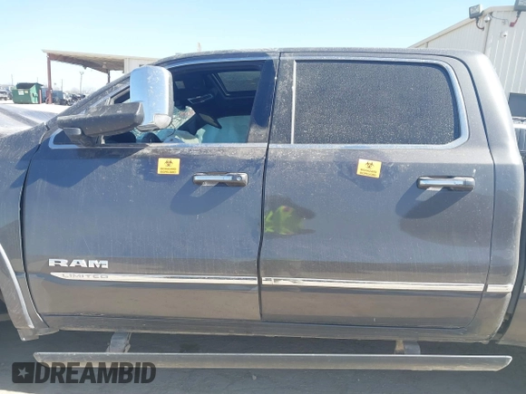 2021 Ram 1500 Limited with VIN 1C6SRFHT6MN746520, listed as a IAAI auction lot 41724673 with 38,440 mi miles and . Bid and sale history available at DreamBid. Image 14.