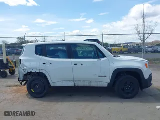 2017 Jeep Renegade Sport with VIN ZACCJBAB5HPF98730, listed as a IAAI auction lot 41923087 with 74,306 mi miles. Bid and sale history available at carsss.com. Image 13.