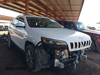 2019 Jeep Cherokee Latitude Plus with VIN 1C4PJMLB4KD441738, listed as a IAAI auction lot 42684317 with 50,480 mi miles and . Bid and sale history available at DreamBid. Image 1.