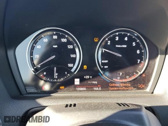 2019 BMW 2 Series 230i xDrive with VIN WBA2K1C59KVD41807, listed as a Copart auction lot 45093695 with 105,805 mi miles and Salvage Title. Bid and sale history available at carsss.com. Image 9.
