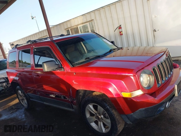 2011 Jeep Patriot Latitude X with VIN 1J4NF4GB5BD124256, listed as a IAAI auction lot 41946549 with 176,122 mi miles and . Bid and sale history available at DreamBid. Image 13.