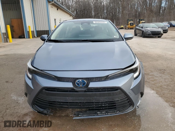 2023 Toyota Corolla Hybrid LE with VIN JTDBCMFE9P3012750, listed as a Copart auction lot 46326445 with 45,207 mi miles and Salvage Title. Bid and sale history available at carsss.com. Image 5.