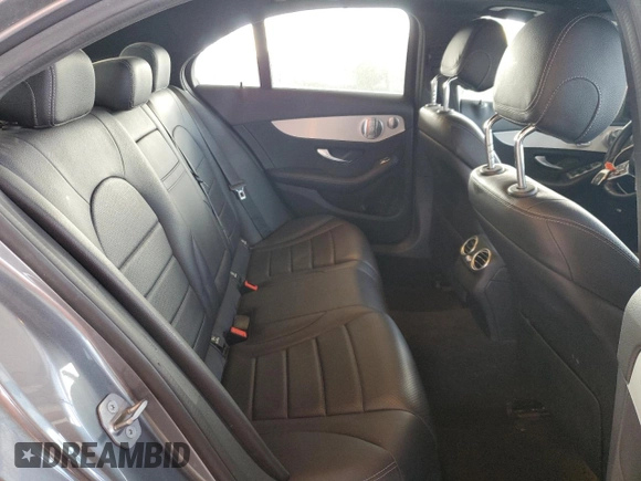 2021 Mercedes-Benz C 300 with VIN W1KWF8DB0MR652336, listed as a Copart auction lot 50936485 with 44,266 mi miles and Salvage Title. Bid and sale history available at carsss.com. Image 10.