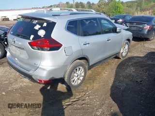 2020 Nissan Rogue SV with VIN JN8AT2MT7LW015645, listed as a IAAI auction lot 41931378 with 66,518 mi miles. Bid and sale history available at carsss.com. Image 4.