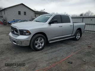2017 Ram 1500 Big Horn with VIN 1C6RR7LG5HS727351, listed as a Copart auction lot 46856745 with 135,261 mi miles and Salvage Title. Bid and sale history available at carsss.com. Image 1.