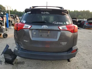 2013 Toyota RAV4 Limited with VIN JTMDFREVXD5008768, listed as a Copart auction lot 59328735 with 125,912 mi miles and Salvage title. Bid and sale history available at DreamBid. Image 6.