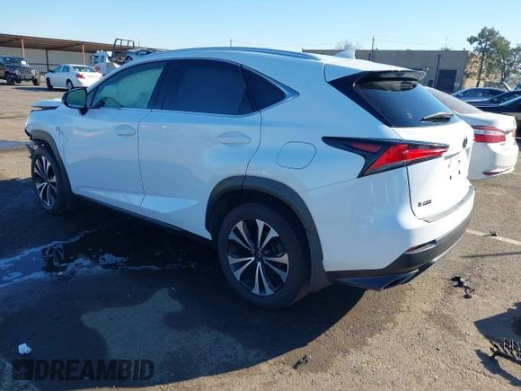 2018 Lexus NX 300 with VIN JTJBARBZ9J2176621, listed as a IAAI auction lot 41403767 with 99,220 mi miles and . Bid and sale history available at DreamBid. Image 3.